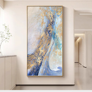 <span class=keywords><strong>Arte</strong></span> Astratta di Lusso per Ingresso, Decorazione per Soggiorno, Murales da Parete per Sala da Pranzo, <span class=keywords><strong>Arte</strong></span> dal Pavimento al Soffitto, <span class=keywords><strong>Arte</strong></span> Personalizzata per Sfondo Divano - Product Image 2