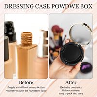 Krim BB Air Cushion Pelembap Label Pribadi Tahan Lama Tahan Air untuk Kulit Gelap Set Kemasan Kosmetik