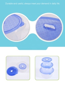 3-tamaño fresco mantener hermético PP contenedor de almacenamiento de alimentos de plástico con tapa - Product Image 3