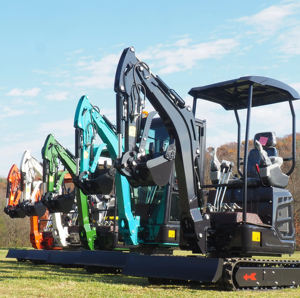 Miniexcavadora CE Euro 5 de 1 tonelada, excavadora de orugas de granja para uso doméstico, venta EPA de bomba de motor pequeño, miniexcavadora China - Product Image 4