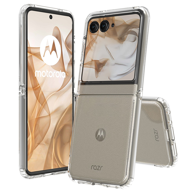 2.0mm Anti-scratch Acrylic Transparent Shell Factory Wholesale Mobile Phone Shockproof Back Cover Cases For Motorola Razr 2024