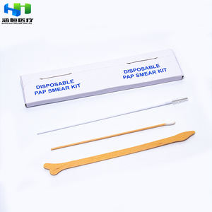 Hanheng Bon Prix Mediacl Paquet Stérile 4pc Jetable Examen Chirurgical Gynécologique <span class=keywords><strong>Test</strong></span> Cervical Examen <span class=keywords><strong>Pap</strong></span> <span class=keywords><strong>Smear</strong></span> Kits - Product Image 4