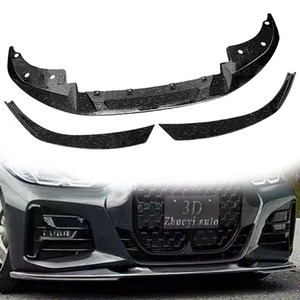 Divisor de parachoques delantero estilo 3D para BMW 4 Series <span class=keywords><strong>M440i</strong></span> G22 G23 2021 + kit de carrocería, accesorios de modificación de labios deportivos, embellecedor - Product Image 1