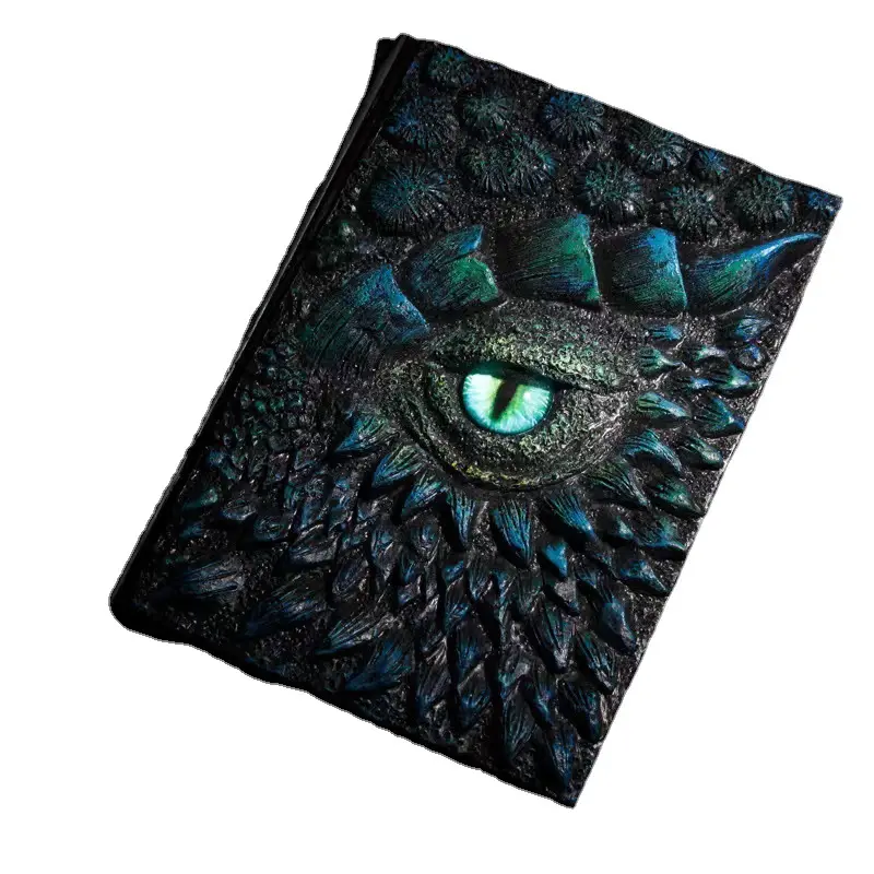 Dragon's Eye Dragon's Eye embossed resin diary Dragon's Book resin crafts
