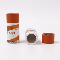 Prix usine Tablette écologique Papier Kraft Tubes en carton Push up Capsule Conteneur Tube en papier Emballage étanche à l'humidité