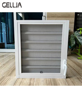 Stores de fenêtre à persiennes en alliage d'aluminium modernes de haute qualité bien ventilés esthétiquement agréables faciles à nettoyer