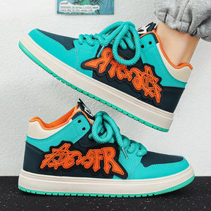 定制运动鞋，无最小起订量标志，Sepatu原装运动鞋，男士滑板篮球鞋 - Product Image 3