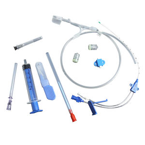 8 Pcs 5Fr(1.7mm)*13mm <span class=keywords><strong>Central</strong></span> <span class=keywords><strong>Venous</strong></span> <span class=keywords><strong>Catheter</strong></span> CVC <span class=keywords><strong>Kit</strong></span> <span class=keywords><strong>Set</strong></span> untuk Hewan Peliharaan dengan Bahan Logam/PU/Silikon dan Garansi 3 Tahun - Product Image 2