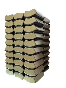 N38H <span class=keywords><strong>N42SH</strong></span> N48SH קבוע Starter מנוע מכונת נדיר <span class=keywords><strong>Earth</strong></span> קשת מעוקלת מגזר Neodymium מגנטים עבור מנוע הרוטור גנרטור - Product Image 4