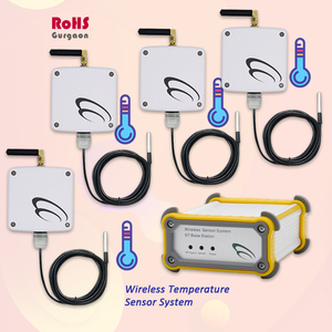 Registrador de temperatura multicanal 4 juegos sensor IOT de hogar inteligente Sensor transmisor de temperatura - Product Image 1