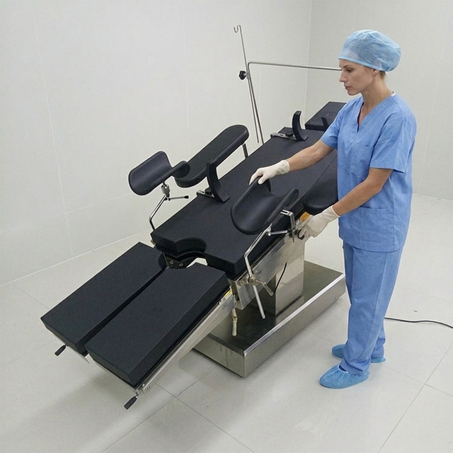 Three  Function CE Certified Multifunctional Surgical Bed for Hospital Operating Room Electric Operating Table