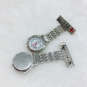 Montre de poche en quartz pour infirmière, broche en métal, montres de poche pour médecin, montre pour infirmière et médecin - Product Image 5