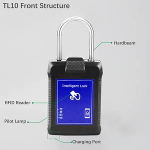 Lucchetto di Sicurezza Antifurto per Container con Controllo Remoto 2G LTE RFID, Tracciamento GPS e Sistema di Allarme Antimanomissione - Product Image 4