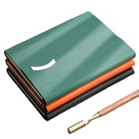 Ensemble de journaux A5 personnalisés promotionnels pour affaires en cuir PU couverture rigide reliure à spirale journal pour salons professionnels