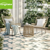 Meubles en rotin extérieur Gartenmbel Gewebte Stuhle Und Tisch Table basse et table d'extrémité