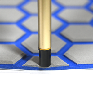 KT GuoMei Haute Qualité 2025 Brun Clair Sur Bleu Petit Hexagone Imperméable Personnalisé <span class=keywords><strong>Marine</strong></span> Tapis Superposé Tapis <span class=keywords><strong>pour</strong></span> Remorques de Bateau - Product Image 3