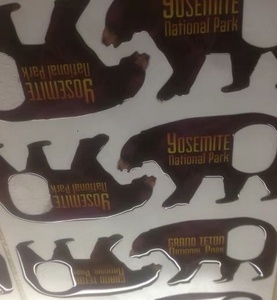 Conception de logo personnalisé forme particulière 3D cristal adhésif résine époxy étanche à l'huile décoratif ustensiles de cuisine produits ménagers - Product Image 3