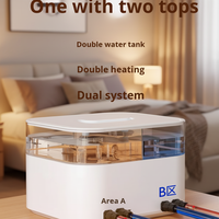 Couverture chauffante électrique lavable à 8 couches de protection avec arrêt automatique, pour usage domestique, en avion, en pique-nique, pour mère et bébé, toutes saisons