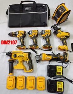 ชุดเครื่องมือช่างไฟฟ้าไร้สาย EKIIV แบตเตอรี่คุณภาพสูง 18v 20v รุ่น DW2107 ชุดเครื่องมือไร้สาย EKIIV แบตเตอรี่คุณภาพสูง - Product Image 1