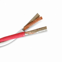 Cable de Alarma contra Incendios Personalizado RVS de 2 Núcleos, 0.75mm, 1.5mm, 2.5mm, Par Trenzado de Cobre Puro, Rojo y Azul, para Sistemas de Seguridad