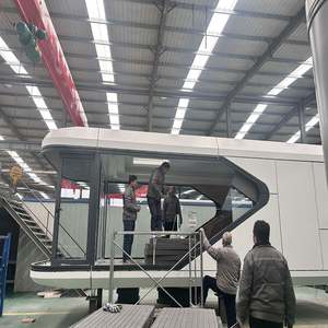 Casa Prefabbricata di Alta Gamma Personalizzabile Ispirata alle Capsule Spaziali per Applicazioni Alberghiere - Product Image 4