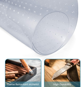 <span class=keywords><strong>Tapis</strong></span> rectangulaire transparent protecteur de sol <span class=keywords><strong>tapis</strong></span> de <span class=keywords><strong>chaise</strong></span> en PVC clouté <span class=keywords><strong>antidérapant</strong></span> - Product Image 4