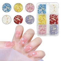 CY Petites Fleurs en Résine pour Décoration d'Ongles 3D Kit d'Accessoires de Manucure