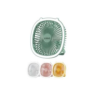 Mini Ventilador de Escritorio Multifuncional Personalizado, Ventilador de Aire Ajustable de Mano con Luz - Product Image 2
