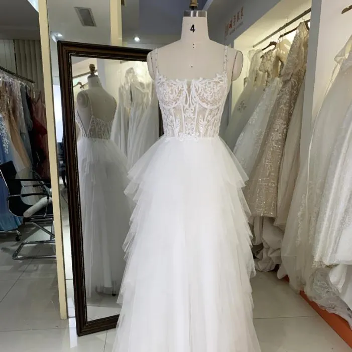 2023 New Spaghetti Strap Wedding Guest Dresses Ladies Women Elegant Floral