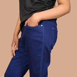Jeggings ultra-extensibles à taille haute pour femmes, avec tissu doux au toucher, pour un style décontracté au quotidien, jeggings skinny en mélange de coton pour femmes - Product Image 6