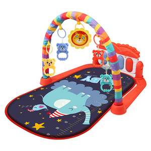 Atividade multifuncional Fitness Blanket Infantil Play Gym Mat <span class=keywords><strong>Baby</strong></span> Musical Piano Rack Pedal Playmat - Product Image 3