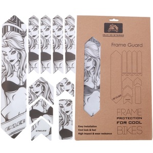 ENLEE — <span class=keywords><strong>Film</strong></span> protecteur <span class=keywords><strong>de</strong></span> cadre <span class=keywords><strong>de</strong></span> vélo <span class=keywords><strong>de</strong></span> montagne/route, en PVC, personnalisable, nouveau modèle 2020 - Product Image 1
