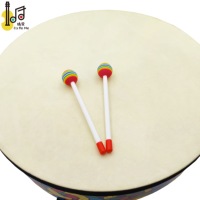 Instruments de musique à percussion tambour à main pour enfants plancher en bois rassemblement tambour jouet pour salle de classe activité de festival tambour chinois
