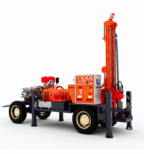 Machine de forage de puits d'eau de 200m 300m 500m 600m Machine de forage de 100m avec composants de noyau de pompe à engrenages - Product Image 2