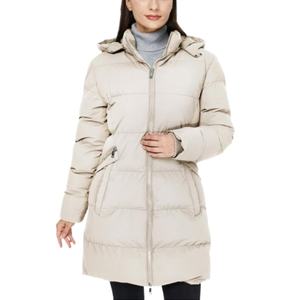Manteaux d'hiver grande taille, manteaux longs sur mesure pour femmes, vêtements chauds à capuche rembourrés en coton, manteau long d'hiver pour femmes - Product Image 3
