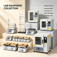 Équipement de laboratoire : Bain-marie, four de séchage, appareil de filtration, plaque chauffante pour la microbiologie alimentaire et l'analyse de l'humidité en laboratoire
