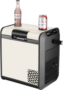 Nevera Portátil para Auto CoolRide CR20 de 20L con Doble Zona, Congelador Interno Compacto de -20°C a 10°C, Refrigeración 12V/24V/AC 100-240V, Diseño para Exteriores - Product Image 2