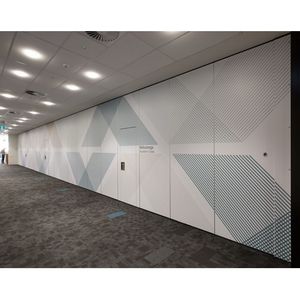 Philippines Hotel Temporary Aluminum Folding Room <strong>Partition</strong> Eco Friendly Customization Security Durable Acoustic <strong>Partition</strong> <strong>Wall</strong> - Product Image 3