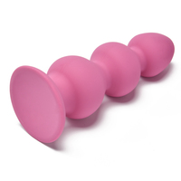 Silikon Analplug Butt Plug Prostata-Stimulator Massagegerät mit Rotierenden Perlen Butt Plug Erotikspielzeug für Männer
