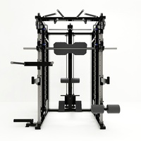 Combo Rack Multipower Smith Compact Lat Pull Down Cable Machine Home Gym Tout-en-un Crossover Gimnasio Équipement d'exercice