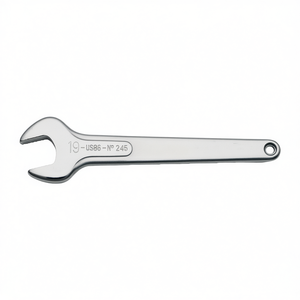 Open End Wrench 9mm Steel Metric <b>Tool</b> For Mechanical Repair - Product Image 2