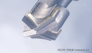 ดอกสว่านเจาะคอนกรีตแบบ SDS ของสหรัฐอเมริกา สีเงิน สำหรับงานเจาะก่ออิฐ คุณภาพสูง ควบคุมคุณภาพแบบญี่ปุ่น - Product Image 4