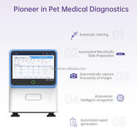Équipement de laboratoire vétérinaire intelligent EURVET : Analyseur CBC à écran tactile avec morphologie cellulaire pour la pratique vétérinaire des chiens et des chats
