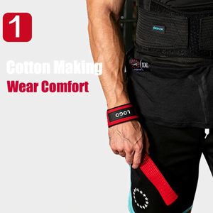 Custom Logo Powerlifting Wraps Strength Training Deadlifts Gym Weightlifting <b>Wrist</b> <b>Straps</b> Fitness Anti-slip Belt Safety - Product Image 3