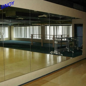 5mm 6mm Thick <b>Vinyl</b> Backed Safety Gym Mirror for Gym and Fitness Club - Product Image 2