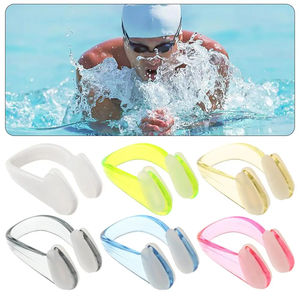 Venta al por Mayor, 1 Pieza, Clip Nasal para Natación, Tapones para los Oídos, Talla Pequeña para Adultos y Niños, Silicona Suave Impermeable - Product Image 6