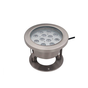 Lumière d'étang ronde à changement de couleur <span class=keywords><strong>12V</strong></span>/24V LED en acier inoxydable IP68 pour paysage pour éclairage de piscine - Product Image 5