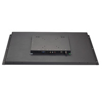 Panel Monitor Industri Layar Sentuh Kapasitif TFT LCD Full HD 23,8 Inci 1920X1080 Tampilan Bingkai Terbuka