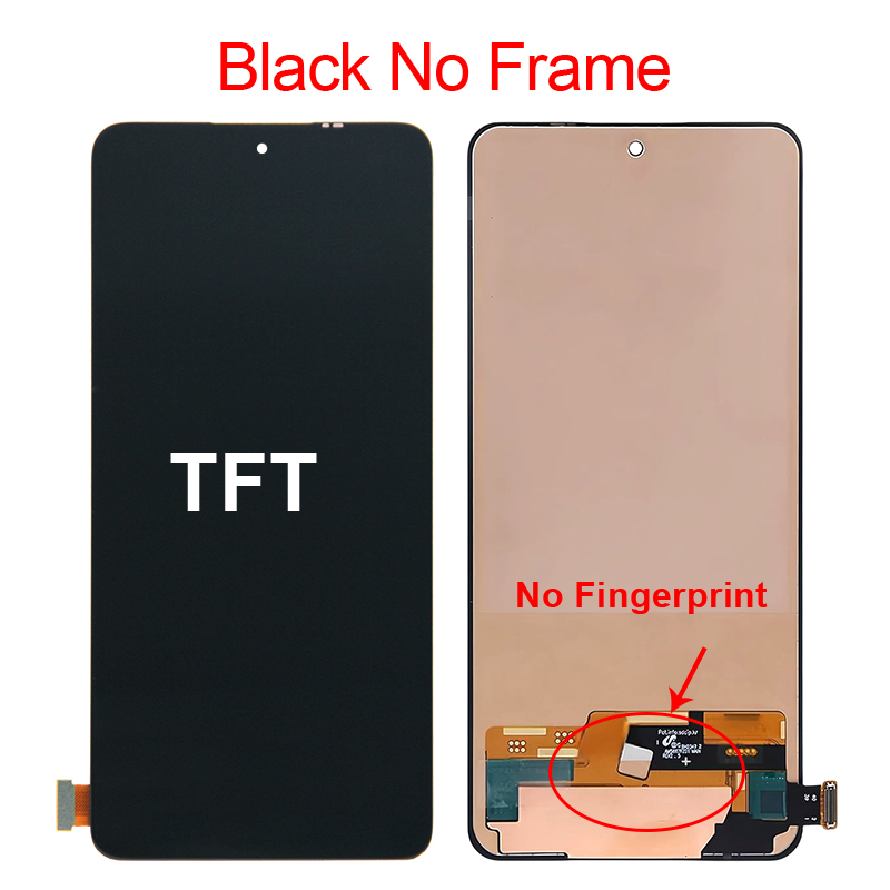 TFT nero senza telaio