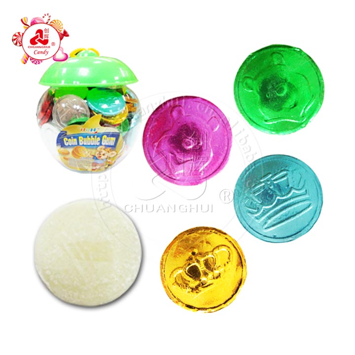 Резинка для монет в сохранённом горшке (жевательная резинка для конфет)